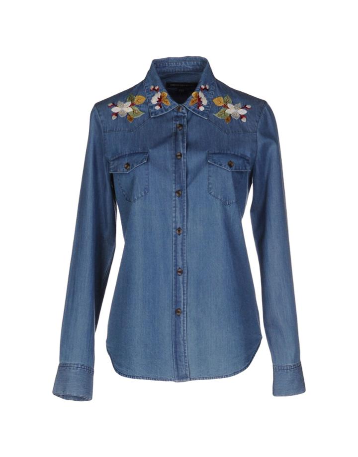 French Connection Denim Shirts