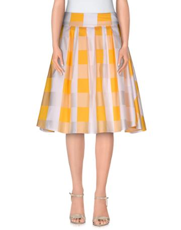 Venti Cento Ventuno Knee Length Skirts
