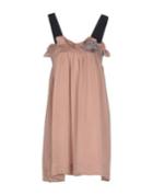 Gold Kalaa Short Dresses