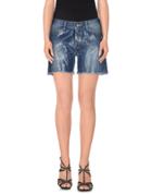 Space Style Concept Denim Shorts