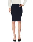 I-wh Knee Length Skirts