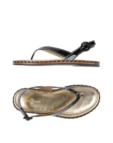 Carshoe Toe Strap Sandals