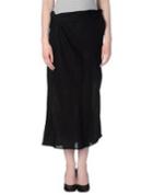 Yohji Yamamoto 3/4 Length Skirts