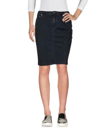 Blk Dnm Denim Skirts
