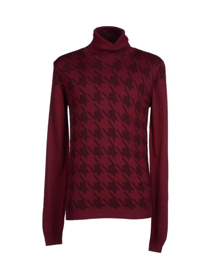 Black Flower Turtlenecks