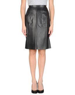 Lagerfeld Leather Skirts