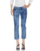 Mm6 By Maison Margiela Denim Capris