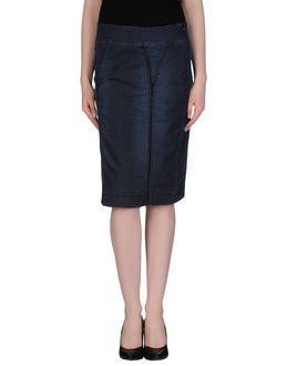 Angelo Marani Denim Skirts