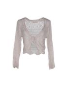 Cream Wrap Cardigans