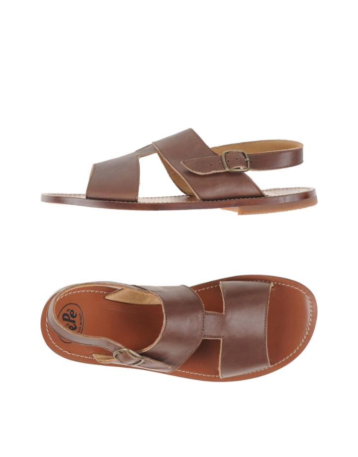 P P Toe Strap Sandals