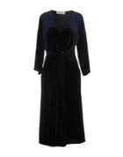 Giuliette Brown 3/4 Length Dresses