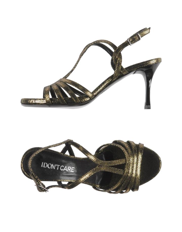 I Don't Care Sandals
