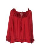 Giuliette Brown Blouses