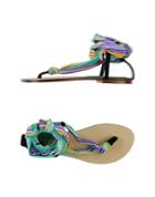 Fisico-cristina Ferrari Toe Strap Sandals