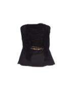 Elisabetta Franchi Gold Tube Tops
