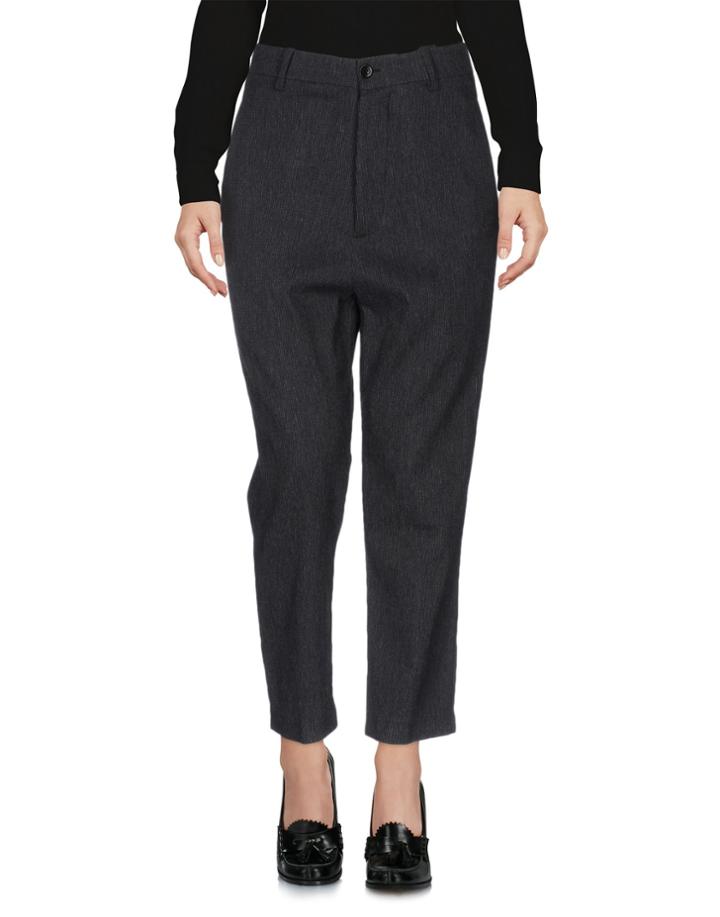 M Gray Casual Pants