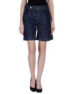 Madras Denim Bermudas