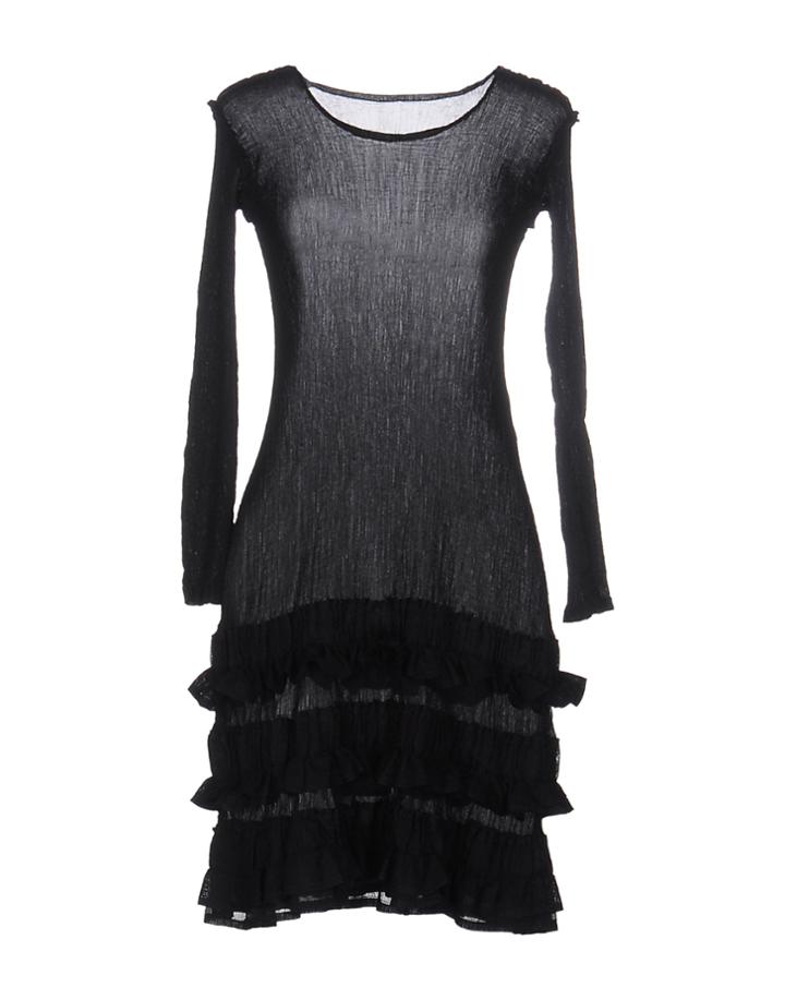 Issey Miyake Cauliflower Short Dresses