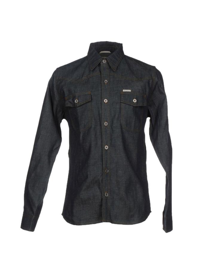 Iron And Resin Denim Shirts