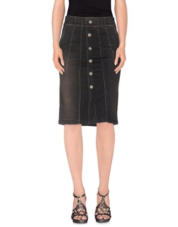L.p. Di L. Pucci Denim Skirts