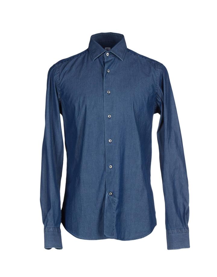 Tt Camiceria Dal 1938 Denim Shirts