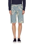 Moschino Couture Denim Bermudas