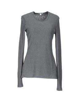 James Perse Standard Long Sleeve Sweaters