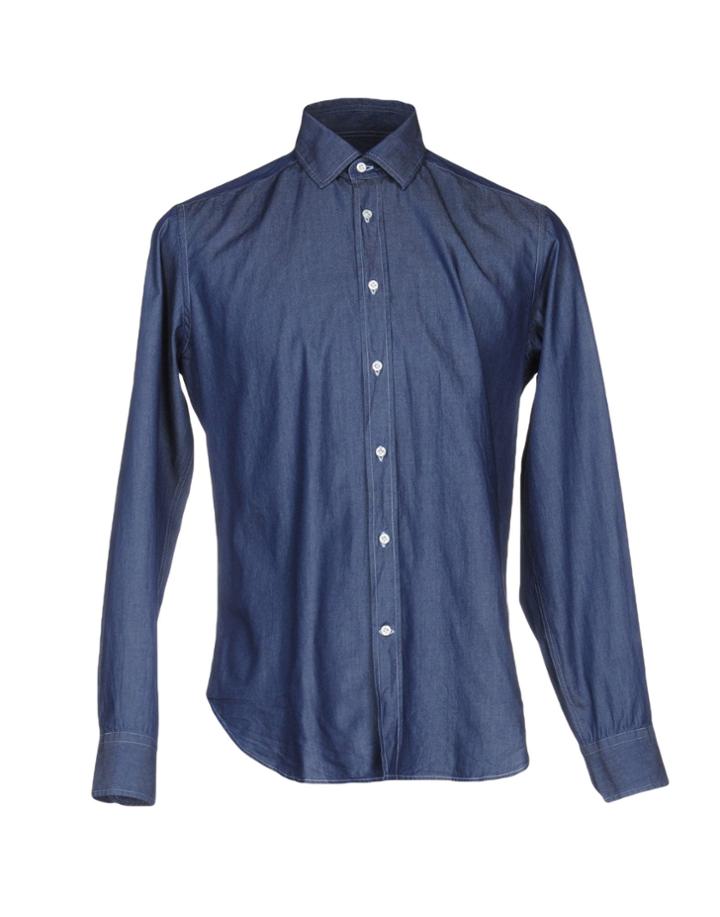 Cruciani Denim Shirts