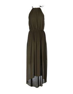 Pinko Grey Long Dresses