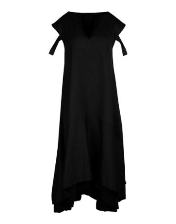 Cupro Knee-length Dresses