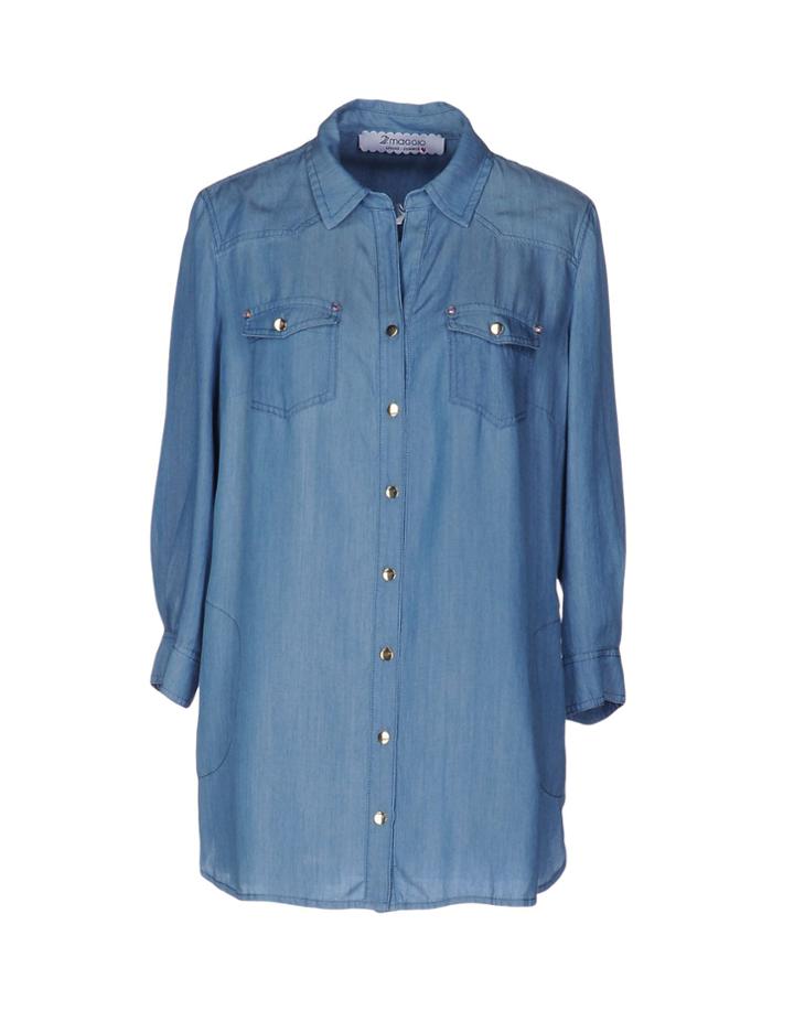 22 Maggio By Maria Grazia Severi Denim Shirts