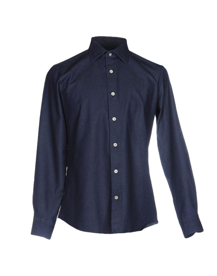 Simeone Napoli Denim Shirts