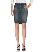 Gajgjn Denim Skirts