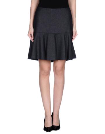 Peserico Gold Knee Length Skirts