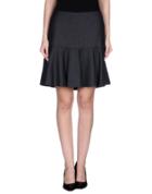 Peserico Gold Knee Length Skirts
