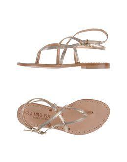 Mr & Mrs Yuo Sandals