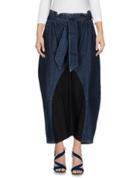 Malloni Denim Skirts