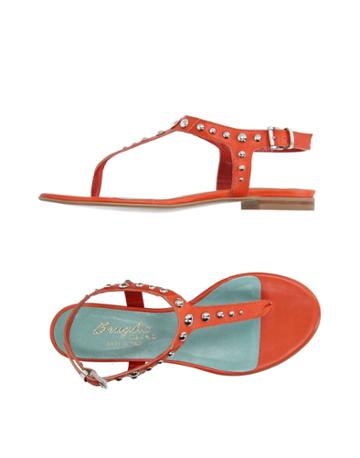 F.lli Bruglia Toe Strap Sandals