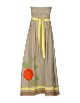 Rose' A Pois 3/4 Length Dresses