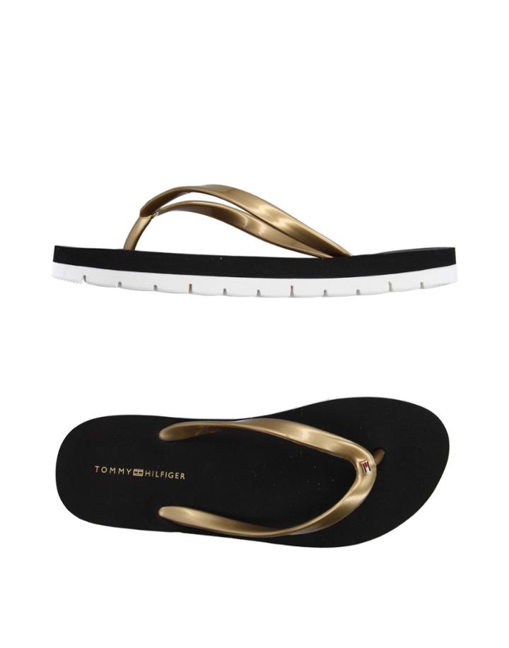 Tommy Hilfiger Toe Strap Sandals