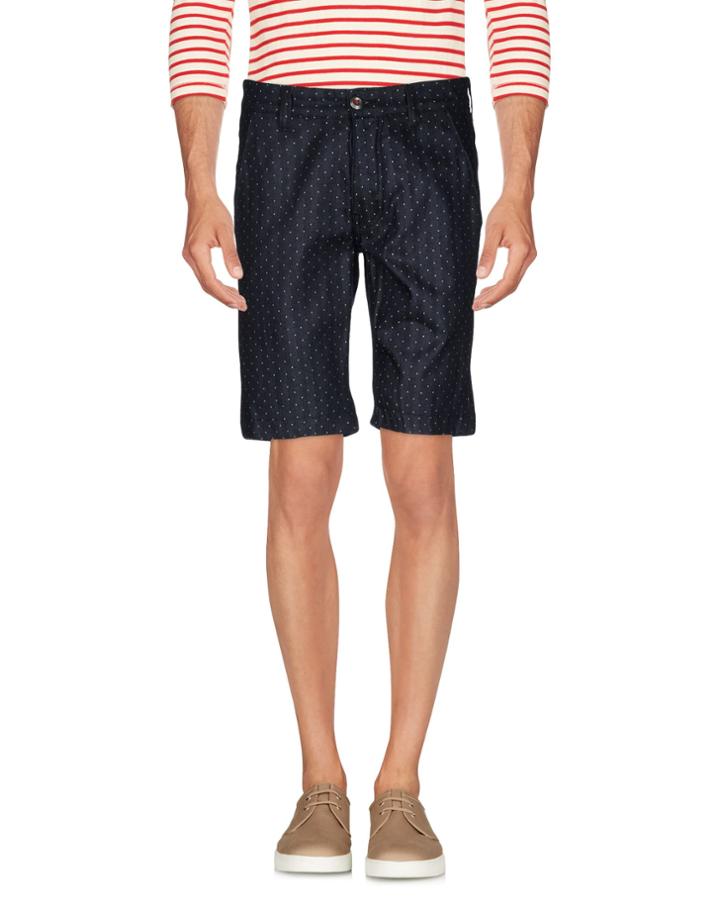 Iron And Resin Denim Bermudas