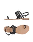 Emanu Lle Vee Toe Strap Sandals