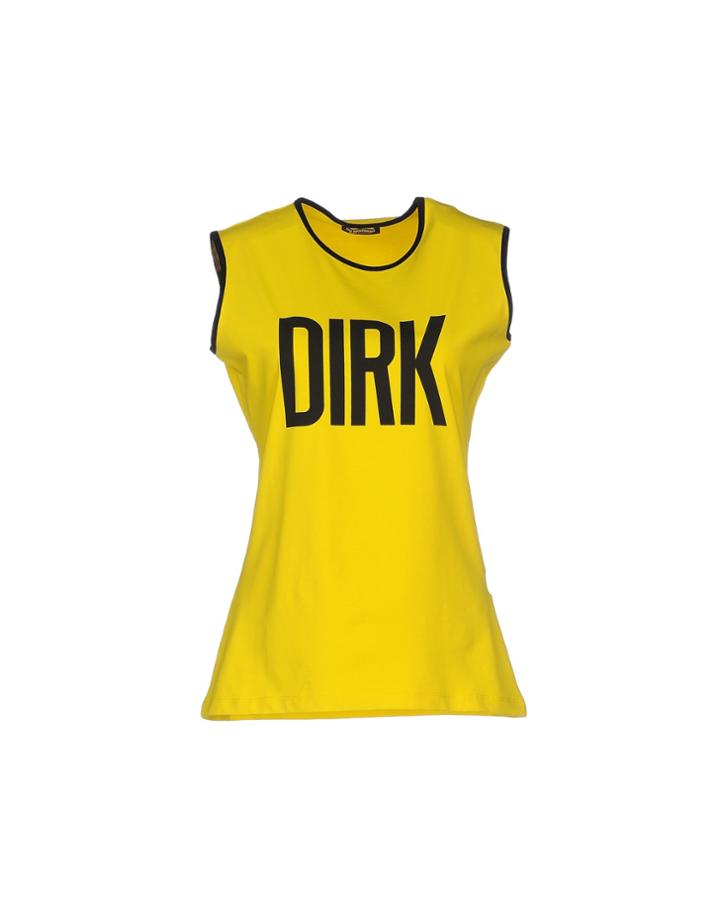 Dirk Bikkembergs Sport Couture Tank Tops