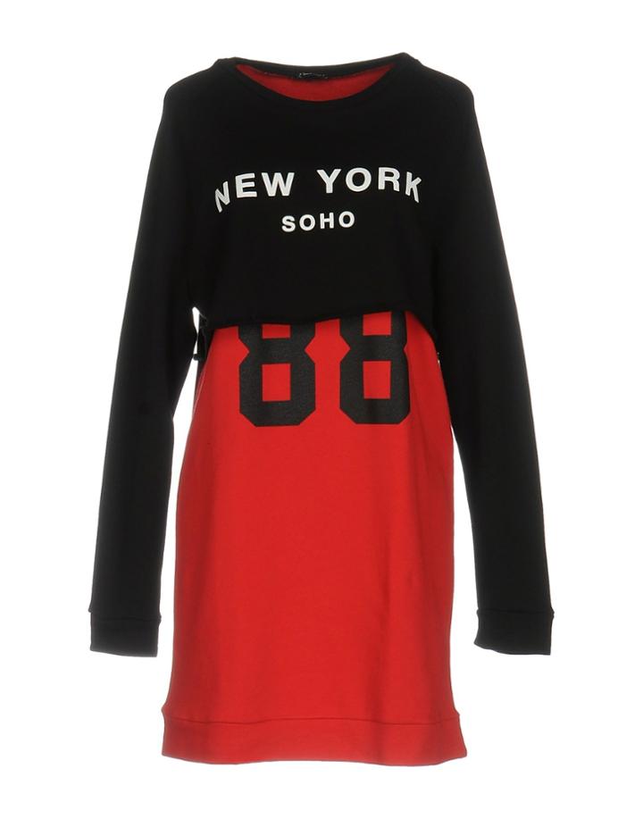 Satisfied Short Dresses