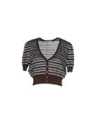 Pollini By Rifat Ozbek Wrap Cardigans