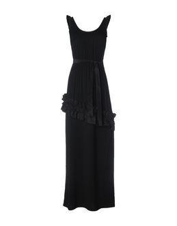 Pink Bow Long Dresses