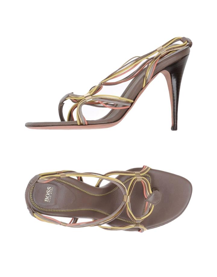 Boss Black Sandals