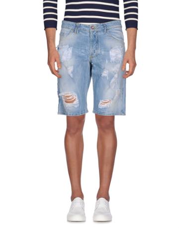R Sort Homme Denim Bermudas