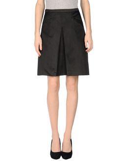 Jil Sander Navy Knee Length Skirts