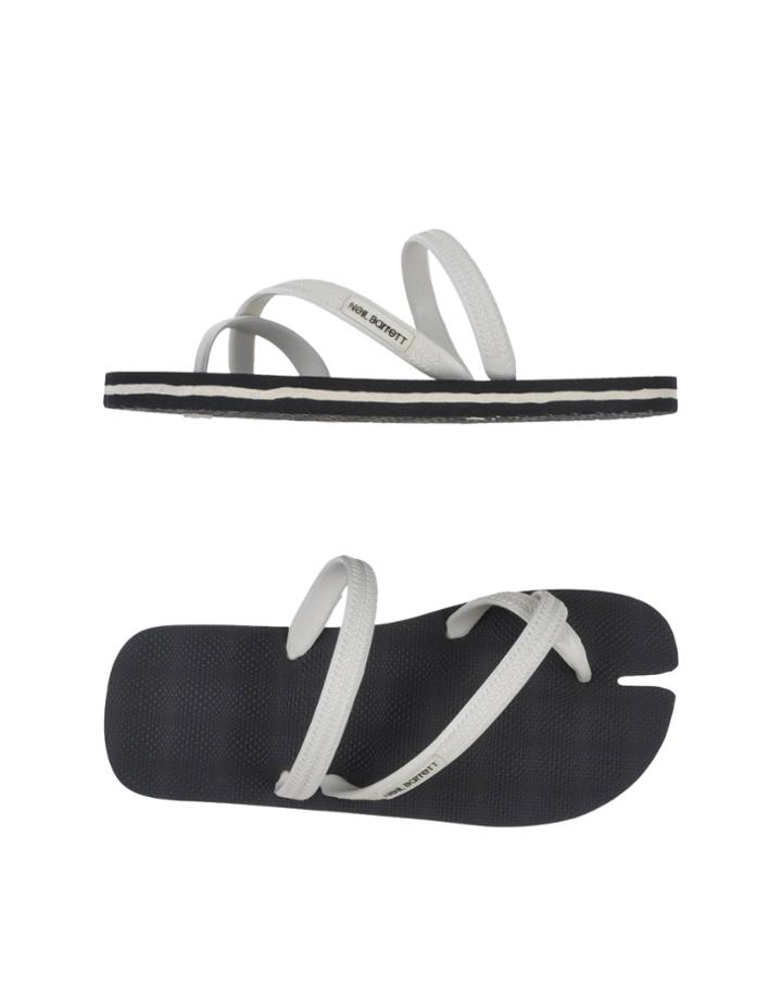 Neil Barrett Toe Strap Sandals